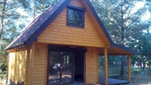 Holzhaus 70-110m² ganzjährig, gedämmt, Fertighaus nach Maß